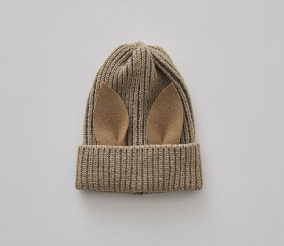 ELFINFOLK 動物耳朵毛帽 Beast Beanie Ⅱ beige