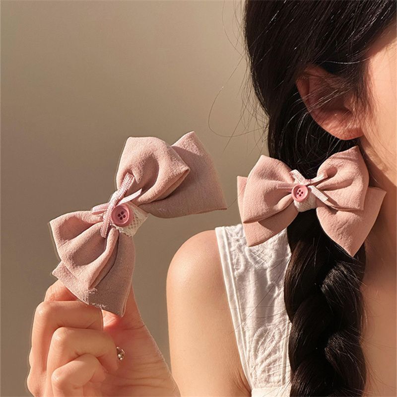 [4 FOR RM10] French Sweet Side Bow Hair Clip
