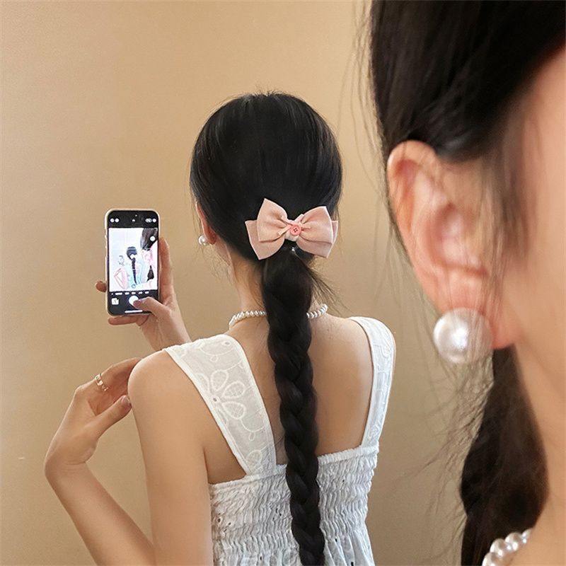 [4 FOR RM10] French Sweet Side Bow Hair Clip