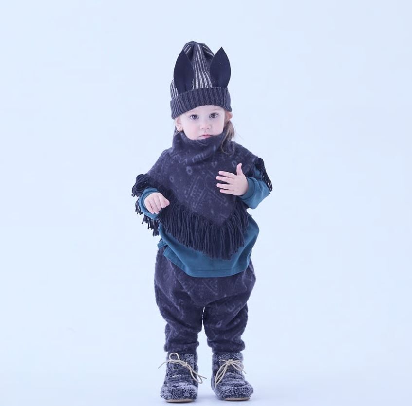 ELFINFOLK 動物耳朵毛帽 Beast Beanie Ⅱ black