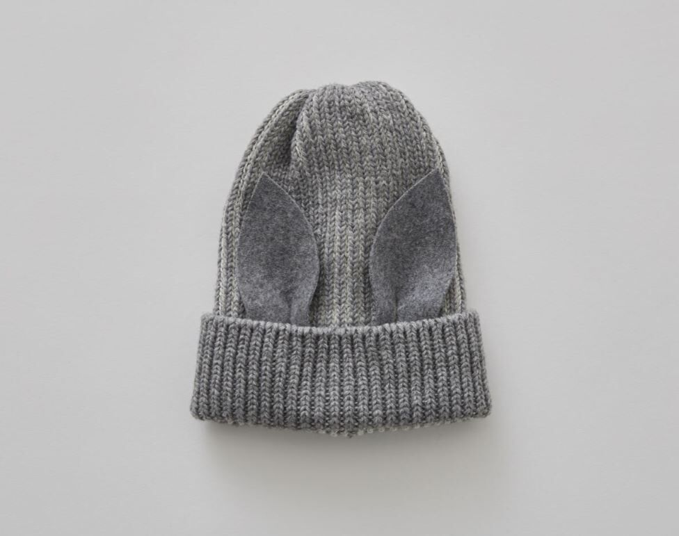 ELFINFOLK 動物耳朵毛帽 Beast Beanie Ⅱ gray