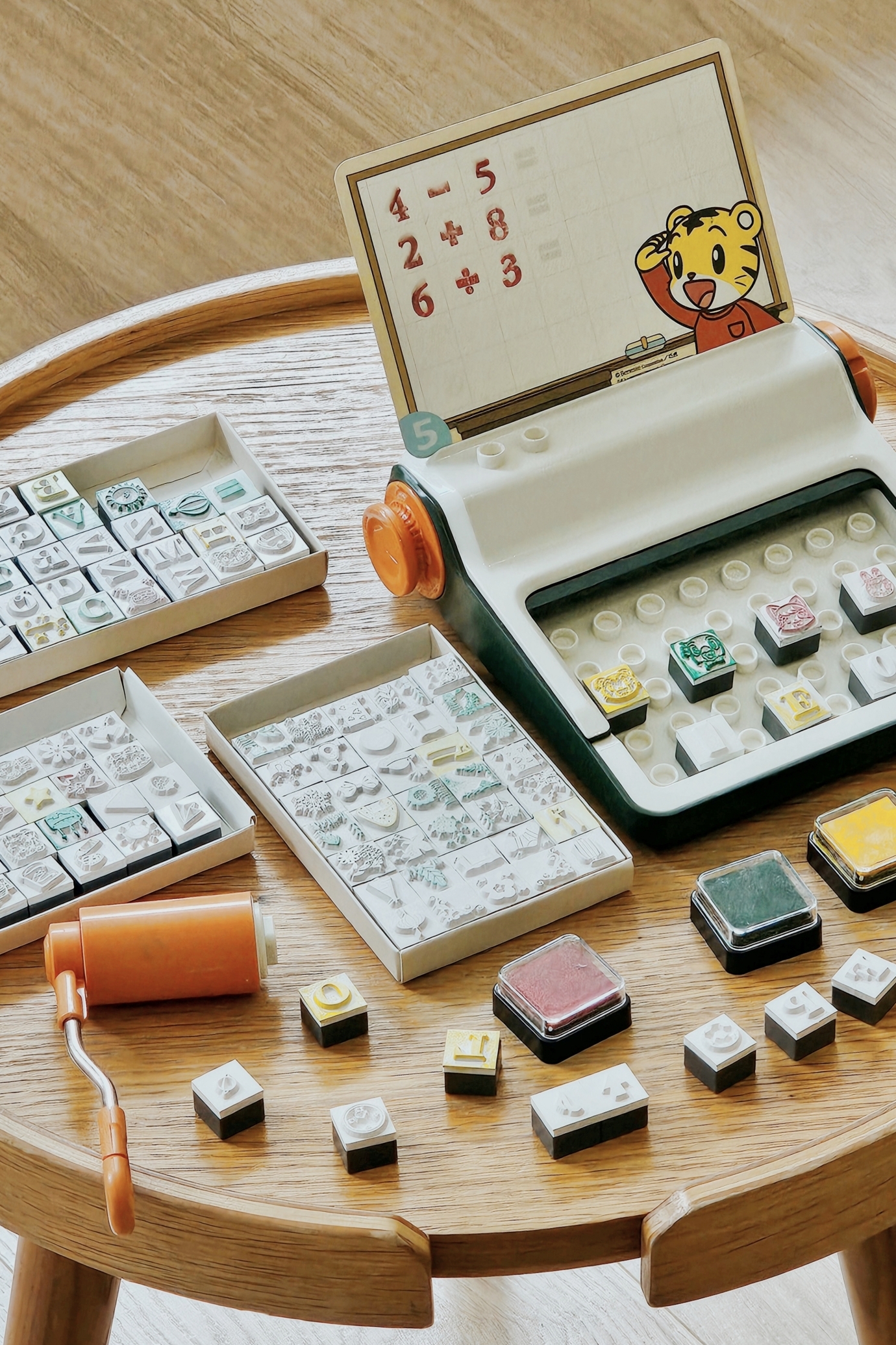 巧虎方塊活字印刷遊戲組