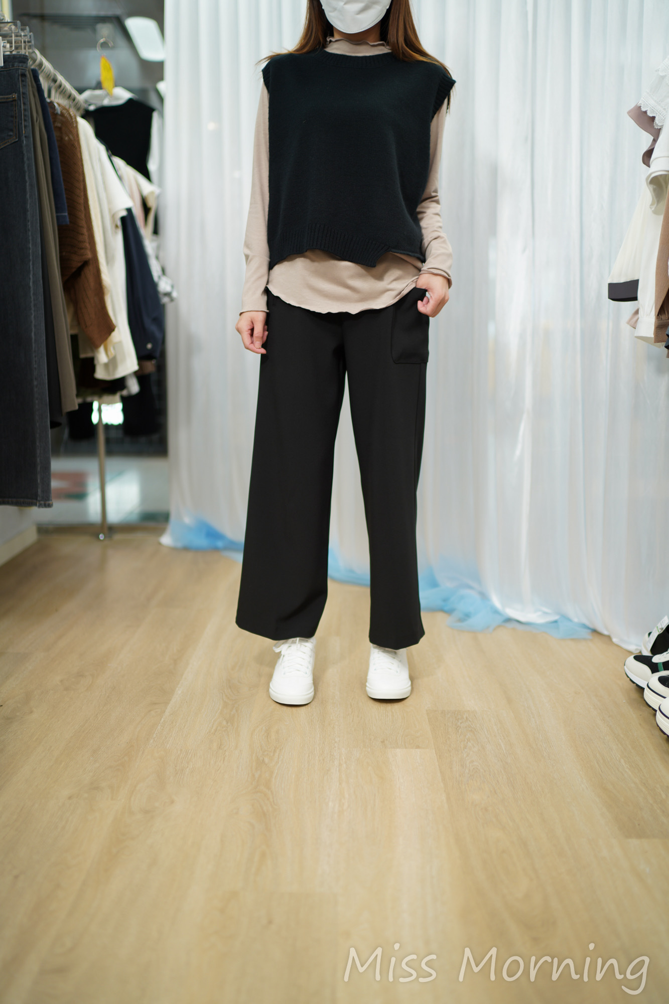 舒適返工/去街兩穿褲(34012)