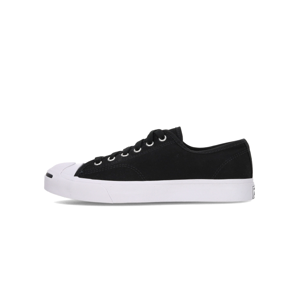 Converse Jack Purcell 新製 開口笑 帆布鞋 男女款 黑色 164056C