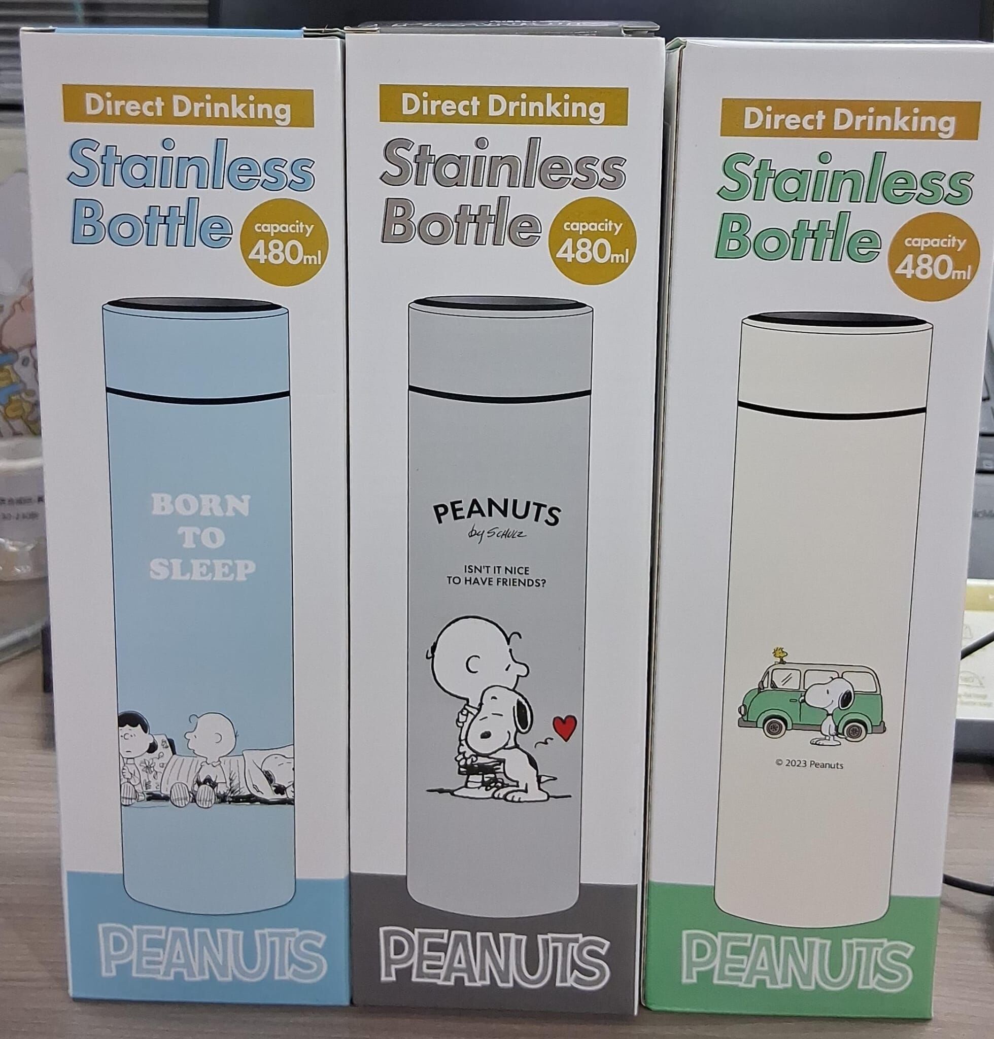 PP-P504 史努比保溫杯 480ml（隨機款式 新蒲崗現貨）