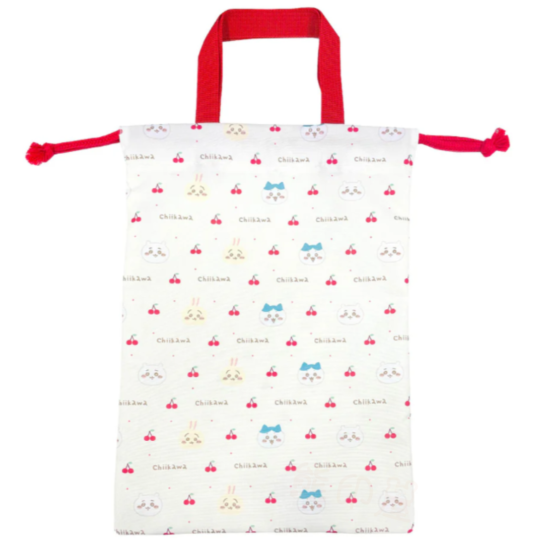 Chiikawa櫻桃款手提包 鞋袋 (平行進口)