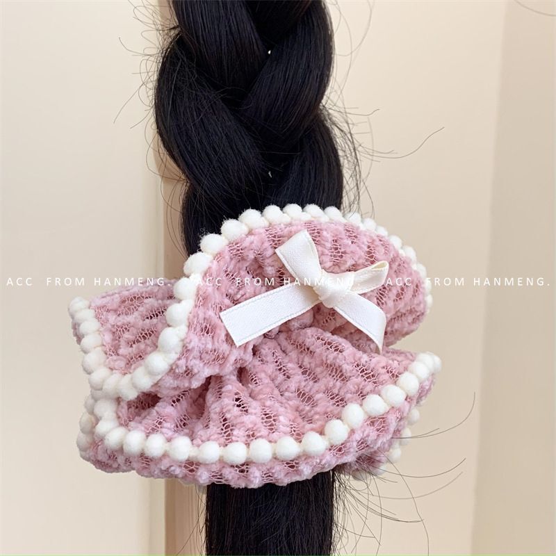 [3 FOR RM10] Frayed Edge Bow Scrunchie
