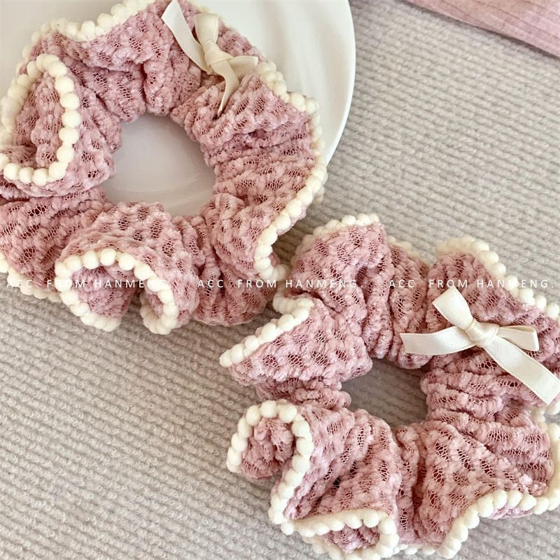 [3 FOR RM10] Frayed Edge Bow Scrunchie