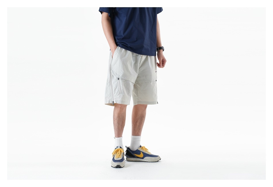 9M25 側拉鍊造型口袋工裝短褲 兩色