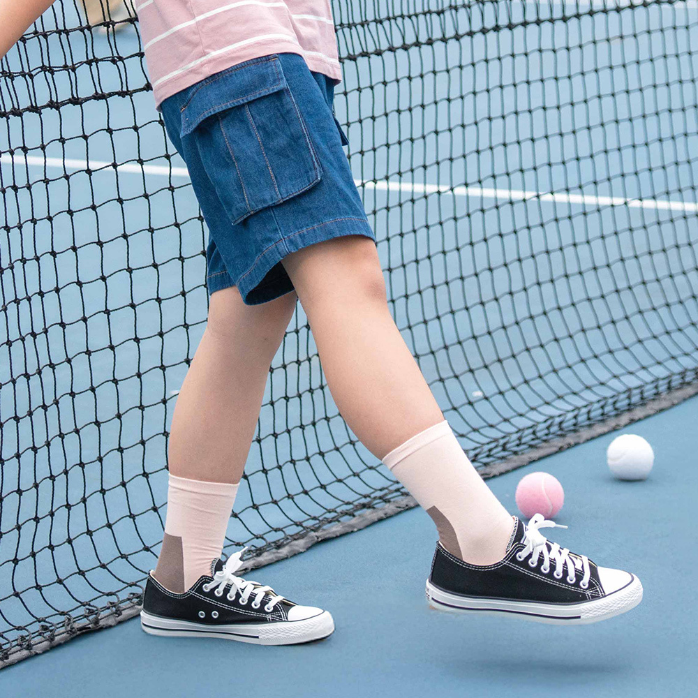 《歐嗨呦！陽光吐司襪》蜜糖可可-中筒-S〈除臭〉