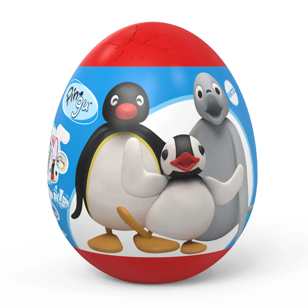 Pingu企鵝家族-南極小故事掛飾系列 隨機出貨一款  (隨機出貨)