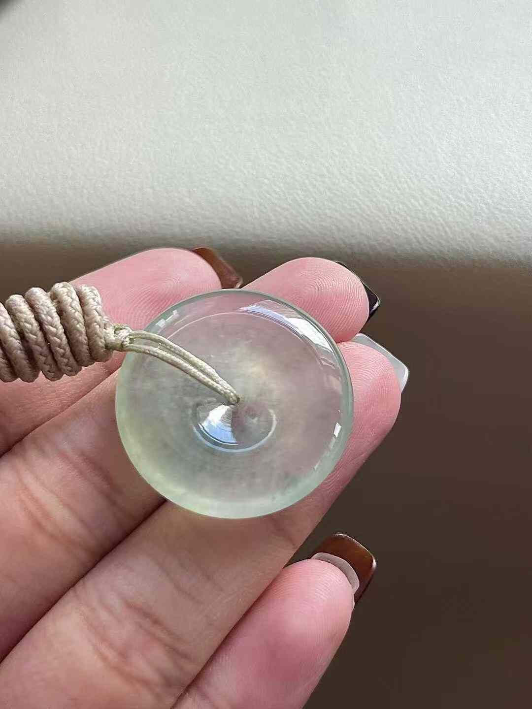 96311 翡翠平安扣 (26.6mm直徑)