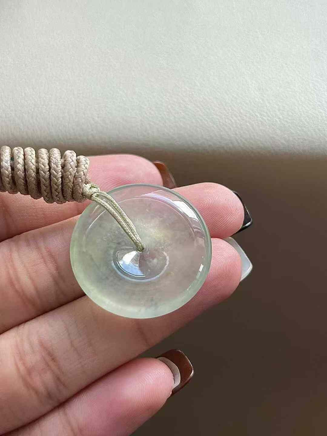 96311 翡翠平安扣 (26.6mm直徑)