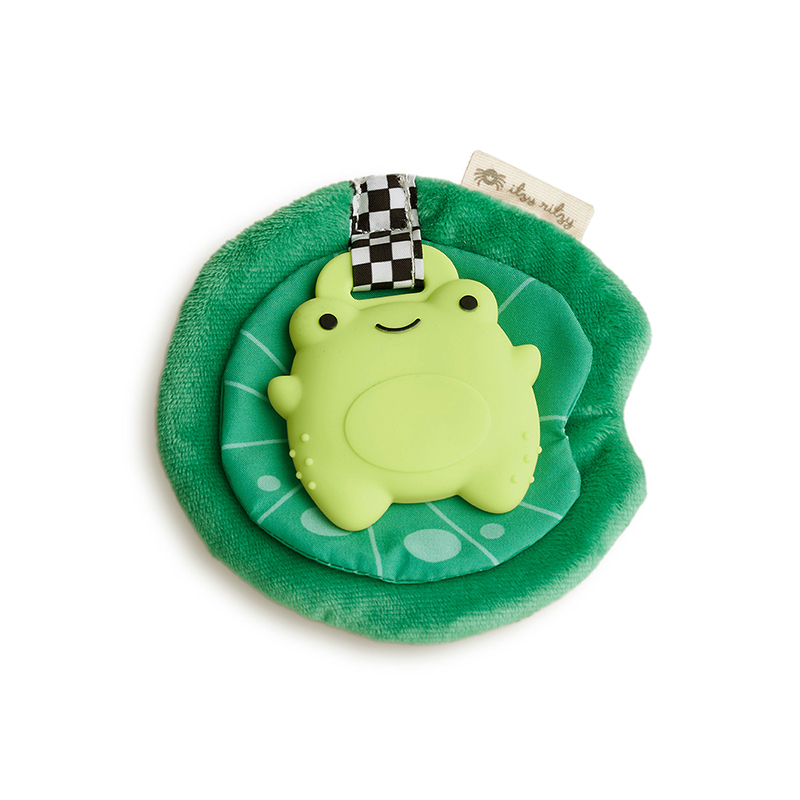 Itzy Ritzy 響紙固齒器-荷葉小蛙