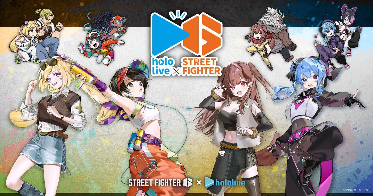「官品代夾」Hololive x Capcom Street Fighter 周邊 第2彈 (アキ・ローゼンタール🍎/ 星街すいせい☄️/大空スバル🚑  /戌神ころね🥐 )