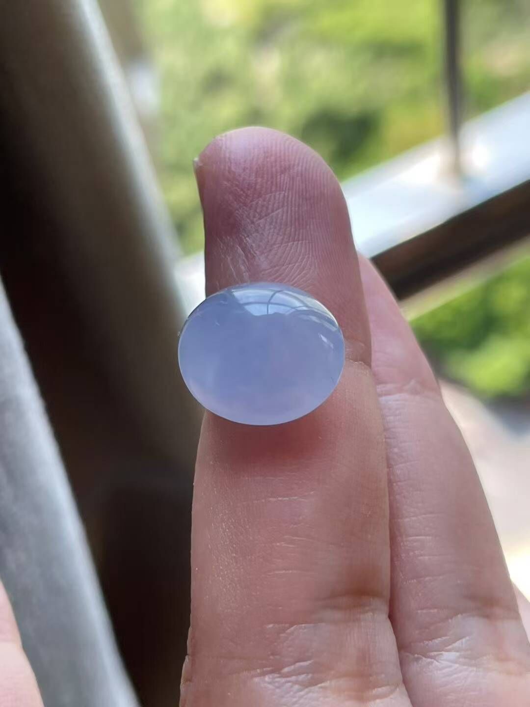 翡翠冰紫羅蘭蛋面,天然翡翠A玉, 緬甸玉, Jade, Jadeite