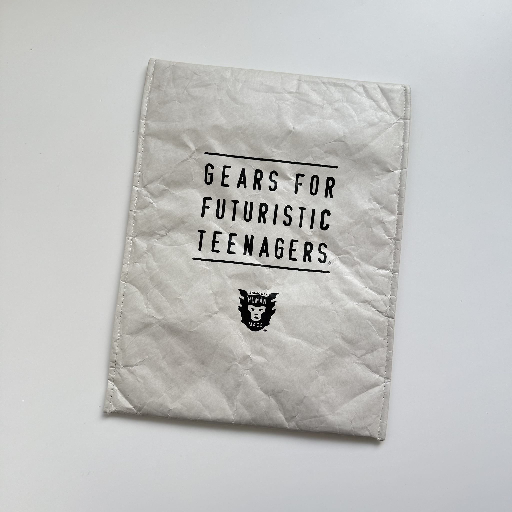 現貨┃HUMAN MADE PC/TABLET SLEEVE 14inch 灰白色牛皮紙 平板 筆電包 14吋