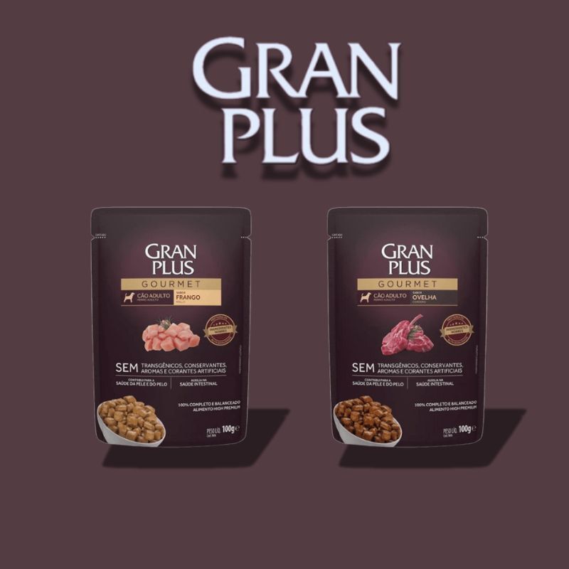 GRAN PLUS GP|巴西機能 犬用天然主食餐包100g