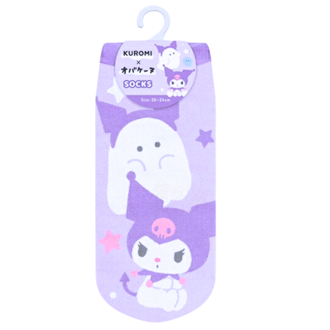 Kuromi X 幽幽家族Obakenu 襪子(20cm~24cm)