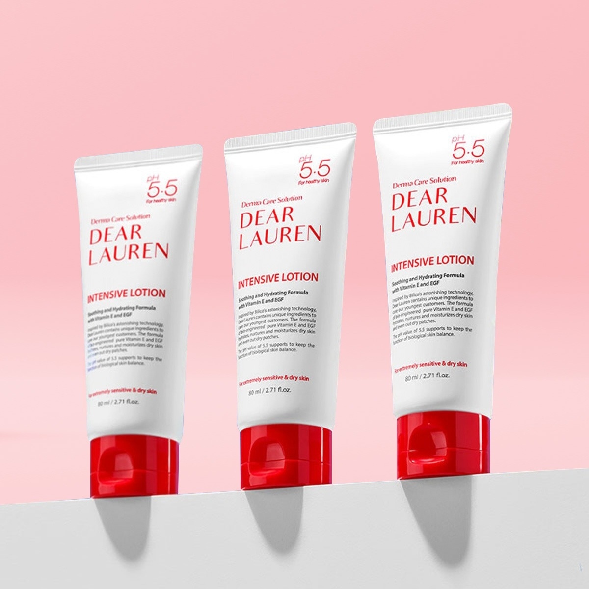 【童心星球】Dear Lauren 高效修護乳液80ml 三件組