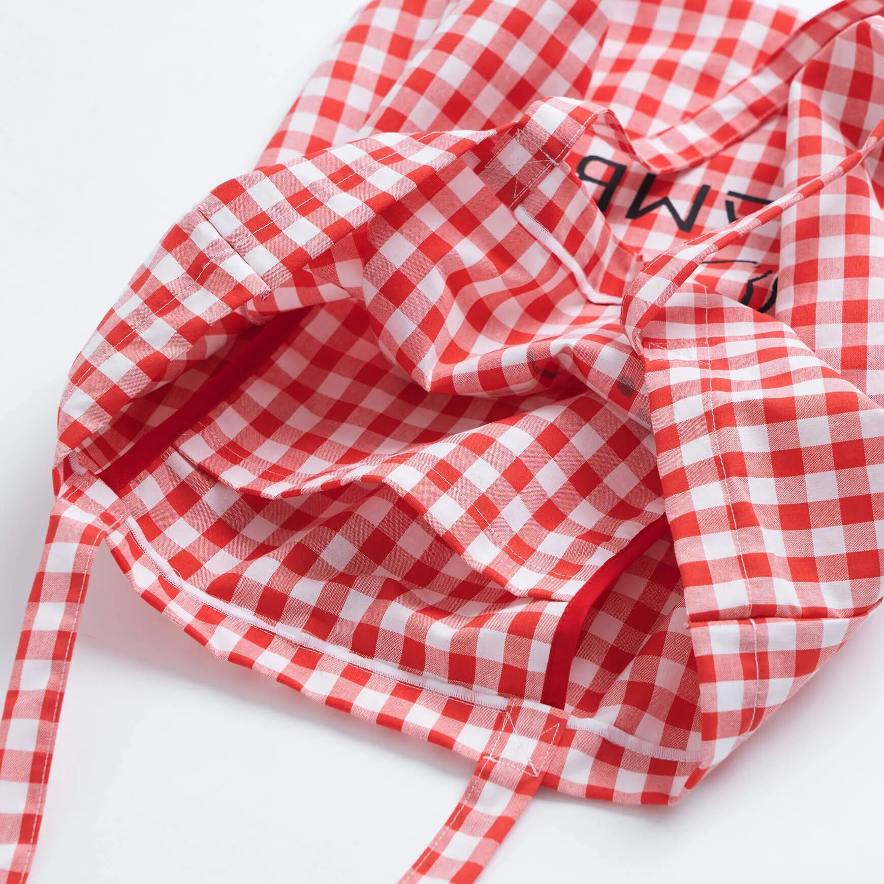 CLASKA - MAMBO 格紋托特包L / 紅色