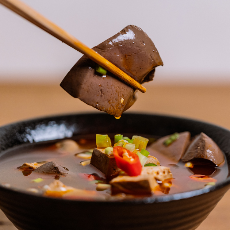 【FUN JIA】麻辣鴨血豆腐寬粉 560g*2入/盒