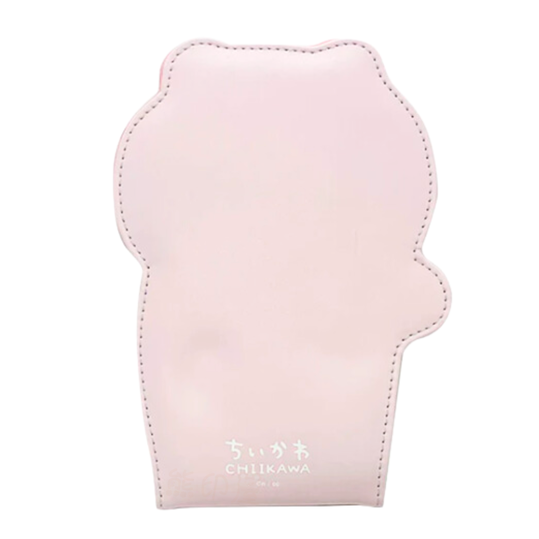 Chiikawa吉伊卡哇織物鏡子 便攜可收納鏡子