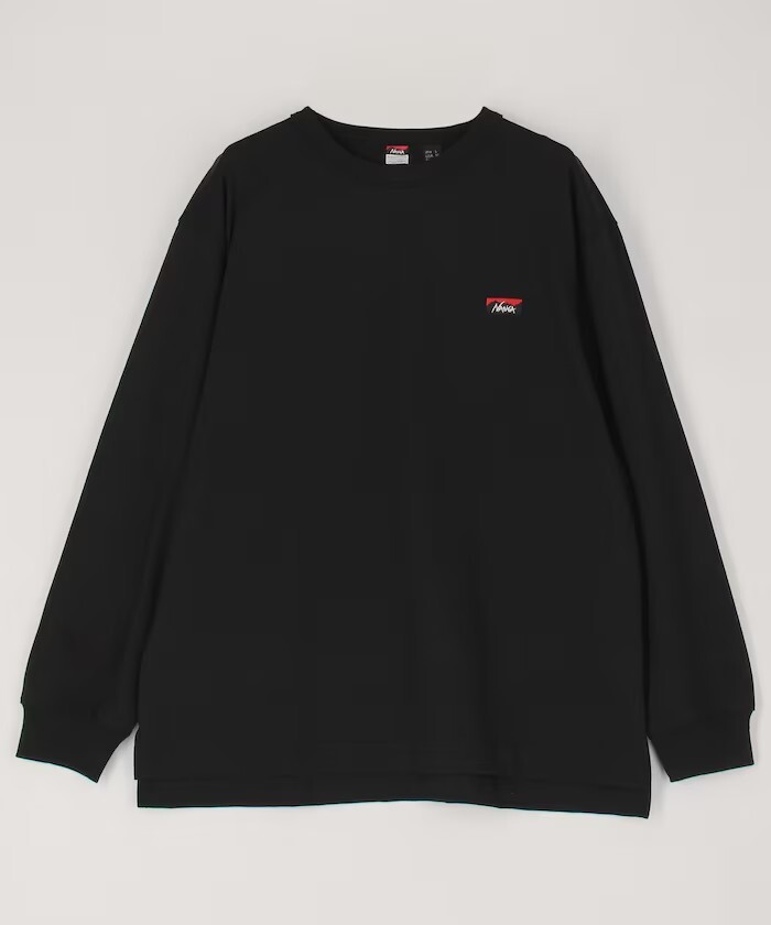"代購" NANGA E H BOX LOGO EMBROIDERY 刺繡長袖 TEE