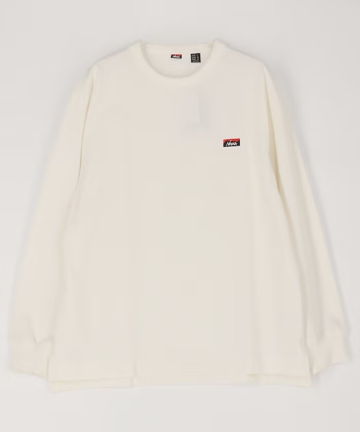 "代購" NANGA E H BOX LOGO EMBROIDERY 刺繡長袖 TEE