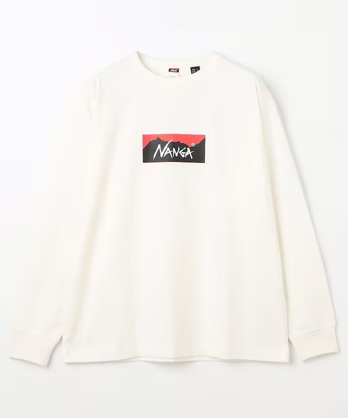 "代購" NANGA ECO HYBRID BOX LOGO 長袖 TEE