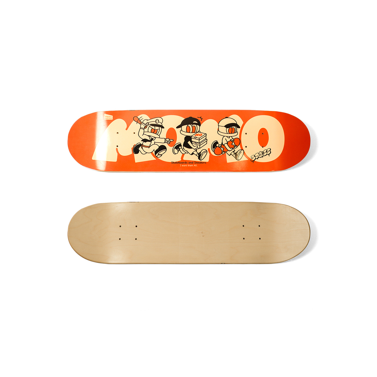 MOMO x BOYEE TouTou MoMo 滑板 2色