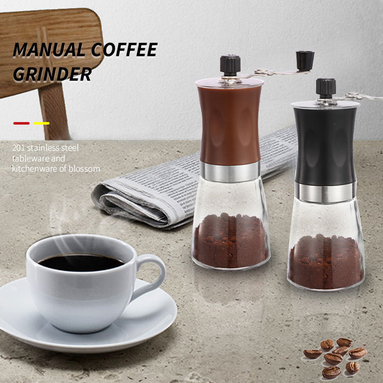 韓國AMC 便攜式不鏽鋼磨豆機 手搖咖啡機 手動咖啡磨 C0098