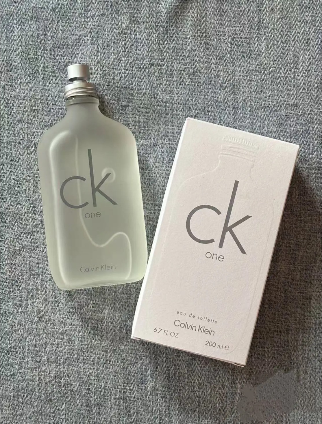 (預購商品 9/22收單)  Calvin Klein CK ONE 中性淡香水 200ml