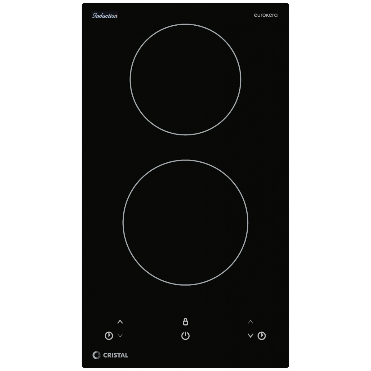 尼斯 Cristal   PE2926ID-3‧座檯‧嵌入式‧雙頭電磁爐‧2800W‧香港行貨,原廠2年保養‧