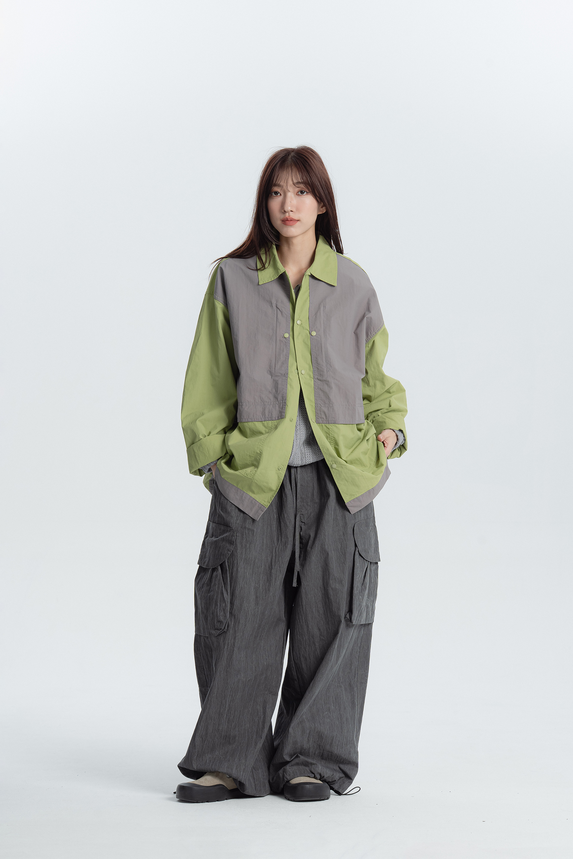 TW製造|Formosa拼色質感襯衫 2色