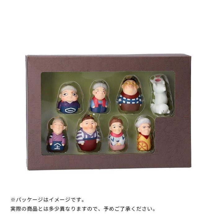 現貨┃日本 吉卜力 宮崎駿 蒼鷺與少年 擺飾 婆婆們 哇啦哇啦 指套娃娃 手指套娃 公仔