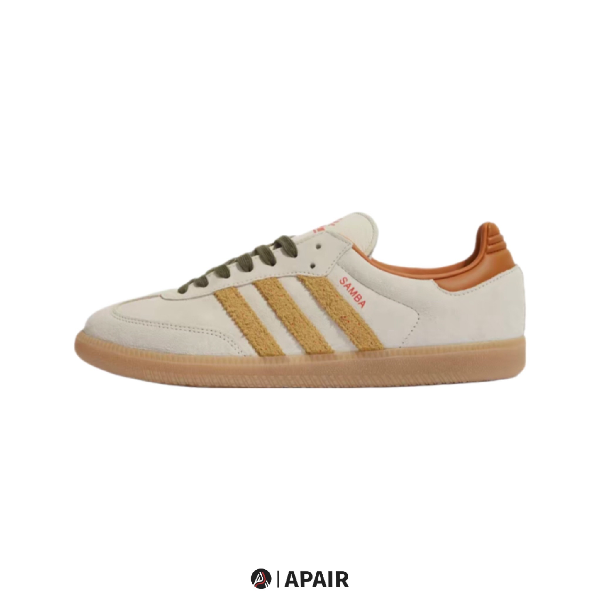 【APAIR】預購 Adidas Originals Samba OG TAIPEI 台式炸雞排 米白橘 KI7433