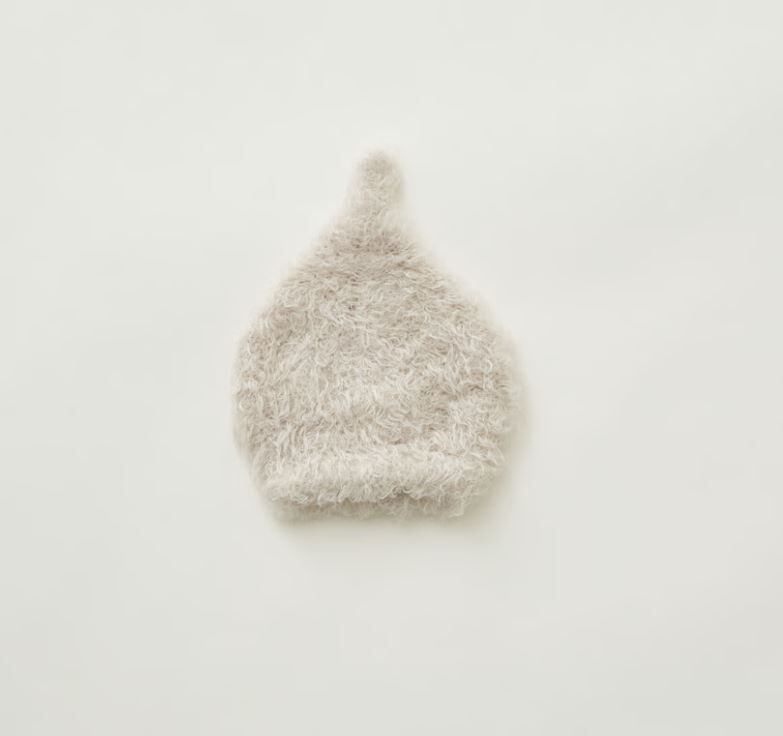 ELFINFOLK 小精靈毛帽 pygmy cap smoke white