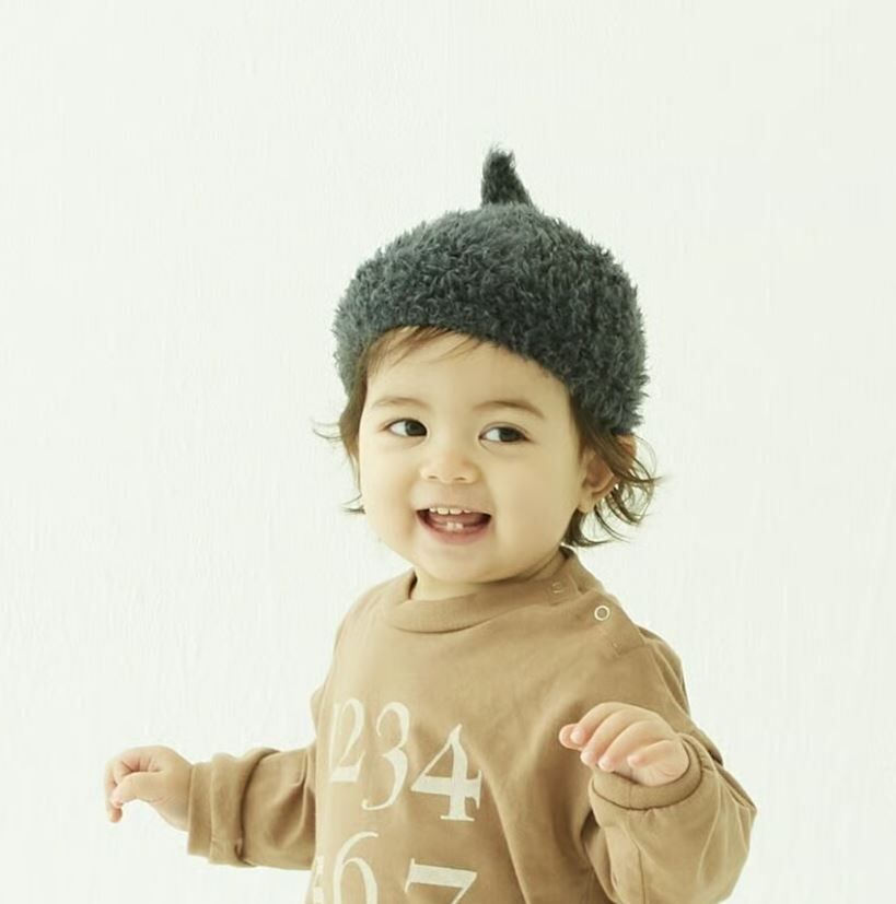 ELFINFOLK 小精靈毛帽 pygmy cap charcoal