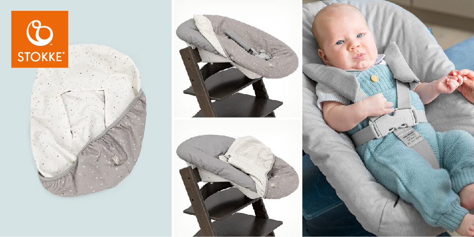 Stokke–Tripp Trapp 初生嬰兒套件布罩,讓嬰兒倍感柔軟溫暖,並保持乾淨