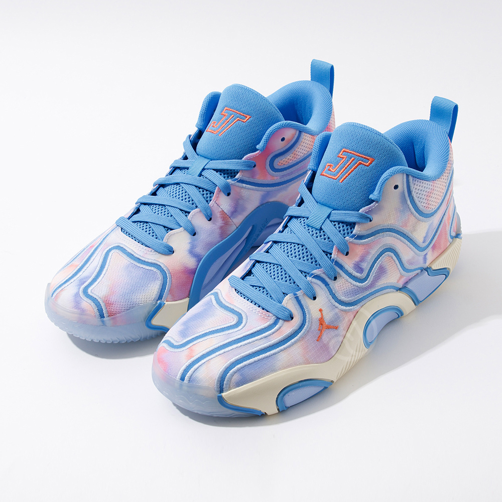 Nike Jordan Tatum 3 PF 男鞋 寶石藍色 透氣 喬丹 緩震 包覆 運動 籃球鞋 FZ6601-400