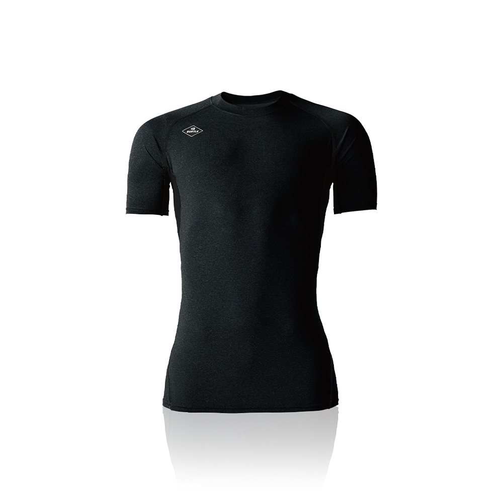 BURTLE 4071-35 涼感短袖上衣 黑色