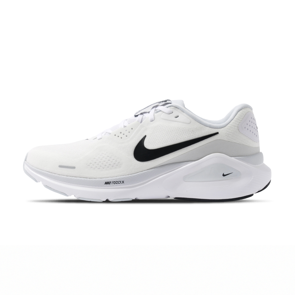 Nike Structure 26 男鞋 白黑色 緩震 透氣 運動 休閒 包覆 慢跑鞋 HJ1102-100