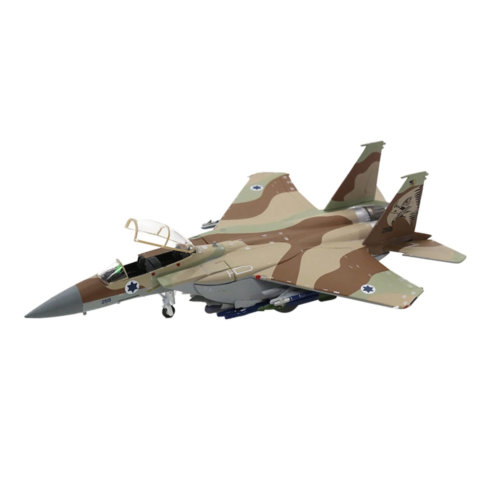 Hogan M-Series 1/200 以色列空軍 F-15I 機 號269 錘子中隊 艙罩關閉
