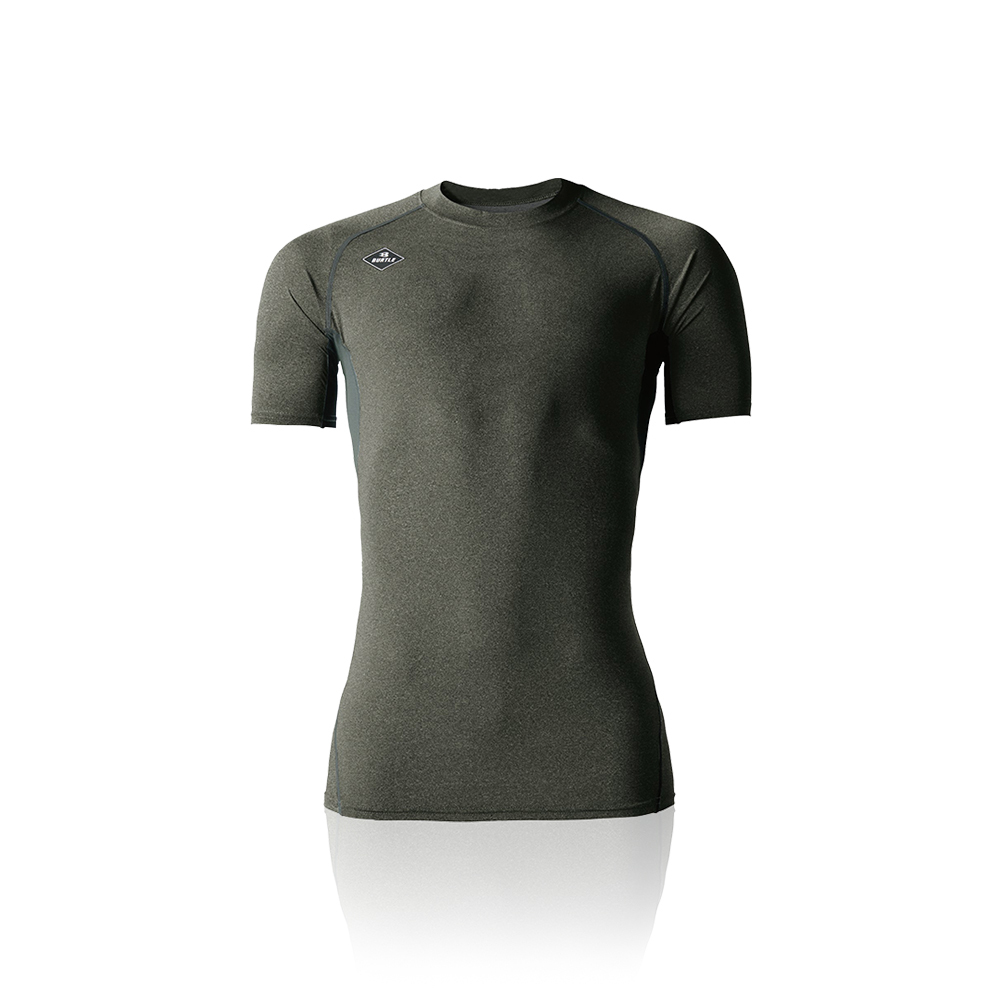 BURTLE 4071-68 涼感短袖上衣 墨綠色