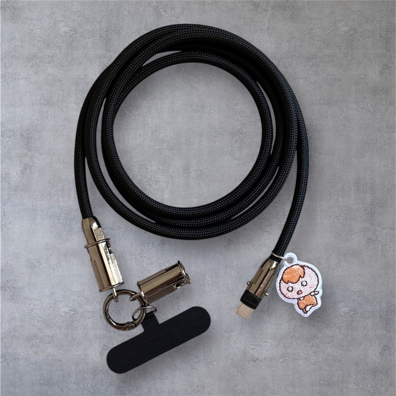 石化茶里65W充電線掛繩