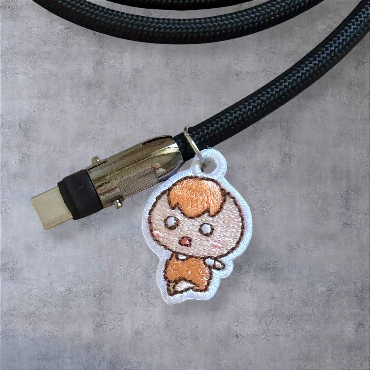 石化茶里65W充電線掛繩