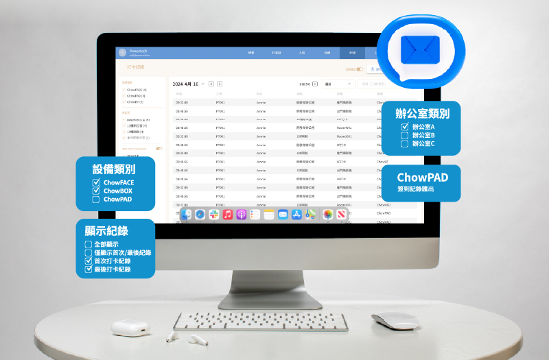 一​站式​管理跨區門禁與​考勤​紀錄​​