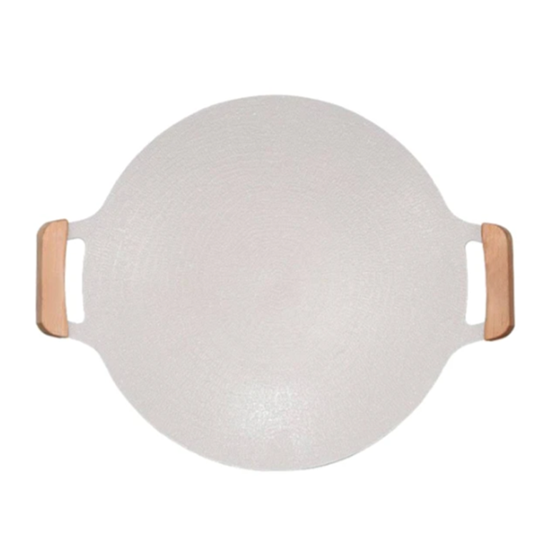 韓式無油煙麥飯石不沾烤盤34cm 5件組