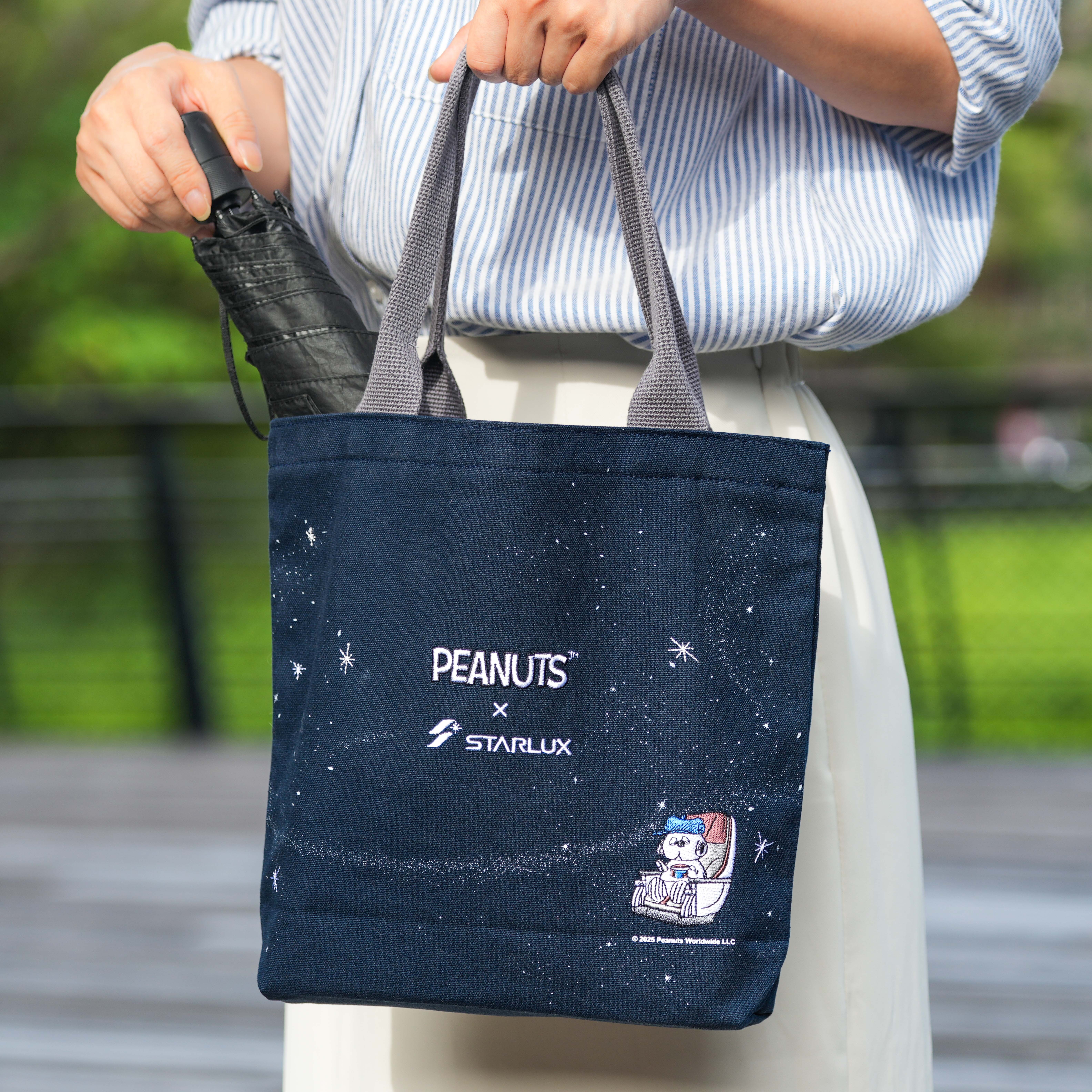 PEANUTS × STARLUX Canvas Tote Bag